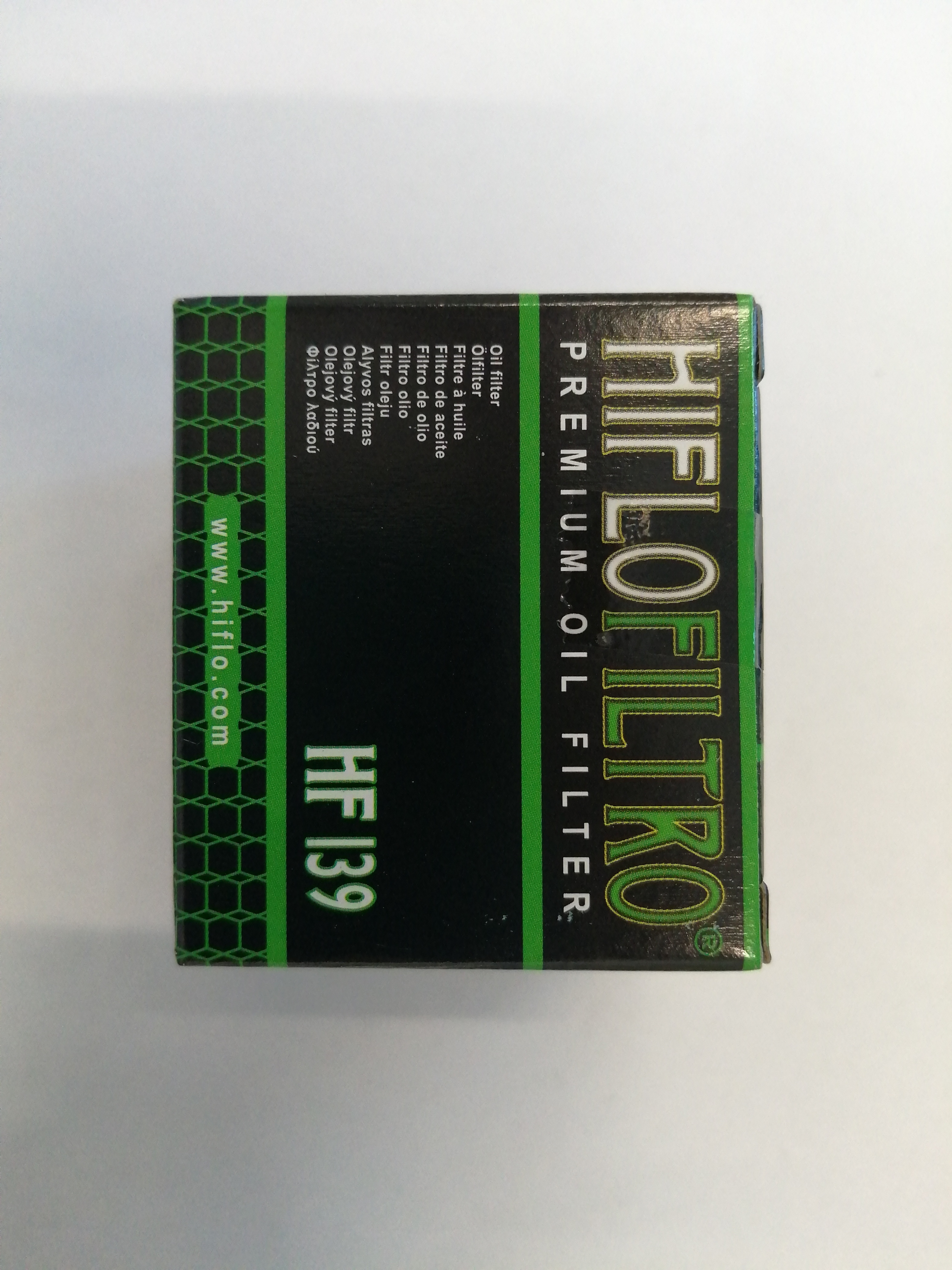 HF139 - FILTRO OLIO SUZUKI DR 400 Z S/E 00-02